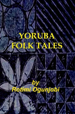 Rotimi Ogunjobi Yoruba Folk Tales обложка книги
