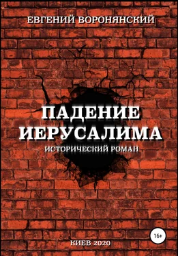 Евгений Воронянский Падение Иерусалима обложка книги