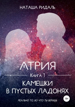 Наташа Ридаль Атрия. Камешки в пустых ладонях обложка книги