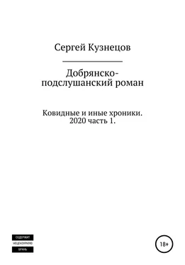 Сергей Кузнецов Добрянско-подслушанский роман. Часть 1 обложка книги