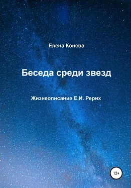 Елена Конева Беседа среди звезд обложка книги