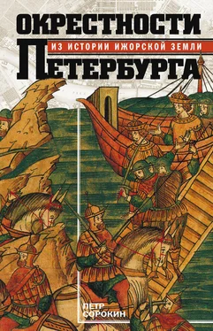 Петр Сорокин Окрестности Петербурга. Из истории ижорской земли обложка книги