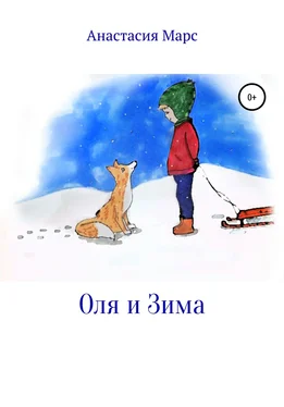 Анастасия Марс Оля и зима обложка книги