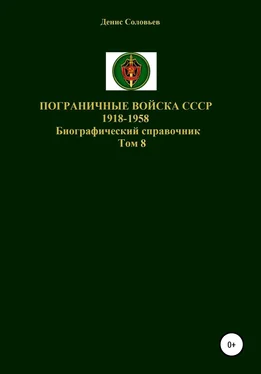 Денис Соловьев Пограничные войска СССР 1918-1958. Том 8 обложка книги