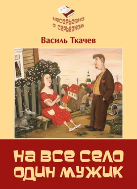 Василь Ткачев На всё село один мужик (сборник) обложка книги