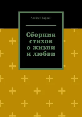 Алексей Бардин Сборник стихов о жизни и любви обложка книги