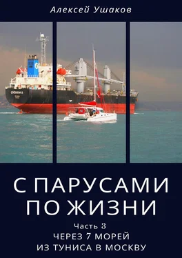 Алексей Ушаков С парусами по жизни. Часть 3. Через 7 морей из Туниса в Москву