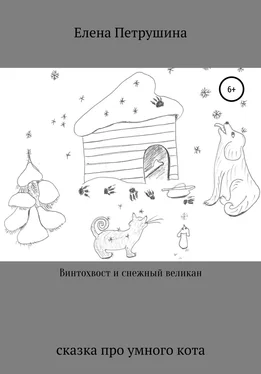 Елена Петрушина Винтохвост и снежный великан обложка книги