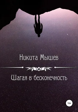 Никита Мышев Шагая в бесконечность обложка книги