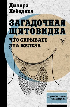 Диляра Лебедева Загадочная щитовидка: что скрывает эта железа обложка книги