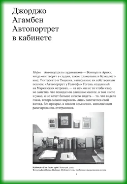 Джорджо Агамбен Автопортрет в кабинете обложка книги