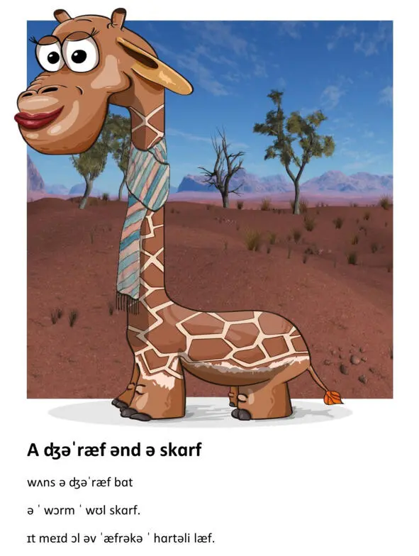А GIRAFFE AND A SCARF Once a giraffe bought A warm wool scarf It made - фото 28