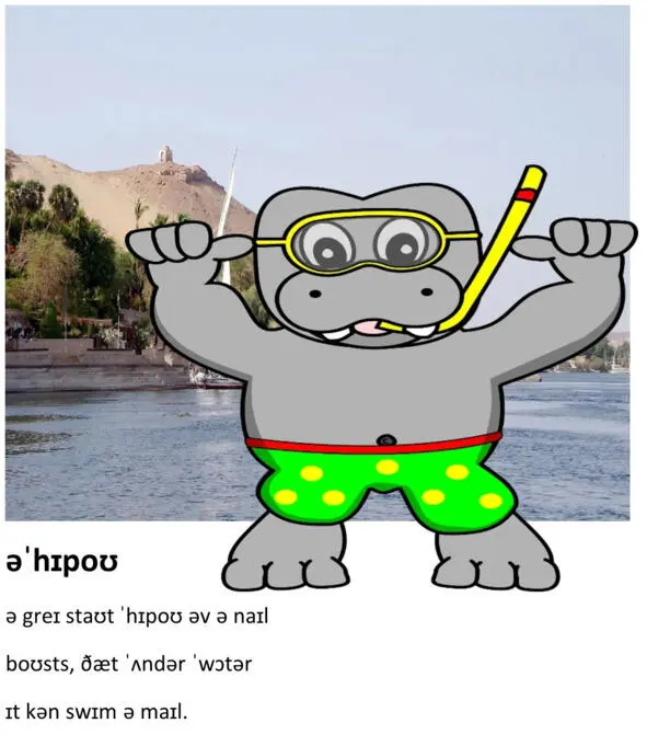 A HIPPO A grey stout hippo of a Nile Boasts that under water It can swim - фото 29