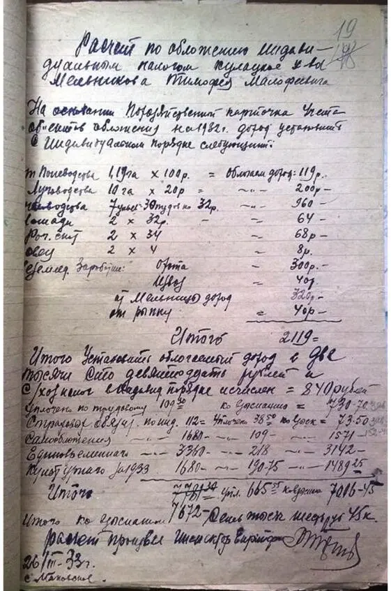 Пример убийственного налога Книга памяти жертв политических репрессий - фото 1