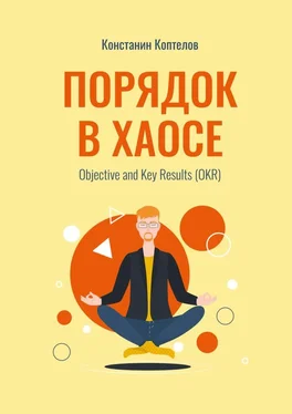 Константин Коптелов Порядок в Хаосе. Objective and Key Results (OKR) обложка книги