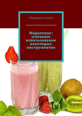 Маргарита Акулич Маркетинг: успешное использование некоторых инструментов обложка книги