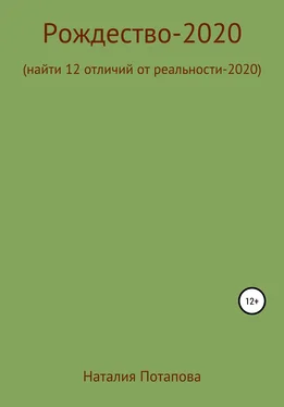 Наталия Потапова Рождество-2020, или Найти 12 отличий от реальности – 2020 обложка книги