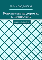 Елена Поддубская - Конспекты на дорогах к пьедесталу. Книга 4 - Экзамены