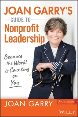 Joan Garry Joan Garry's Guide to Nonprofit Leadership обложка книги