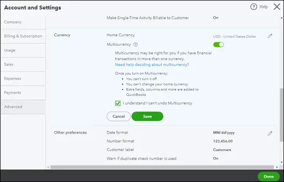 FIGURE 322Turning on Multicurrency Setting up currencies After enabling - фото 84