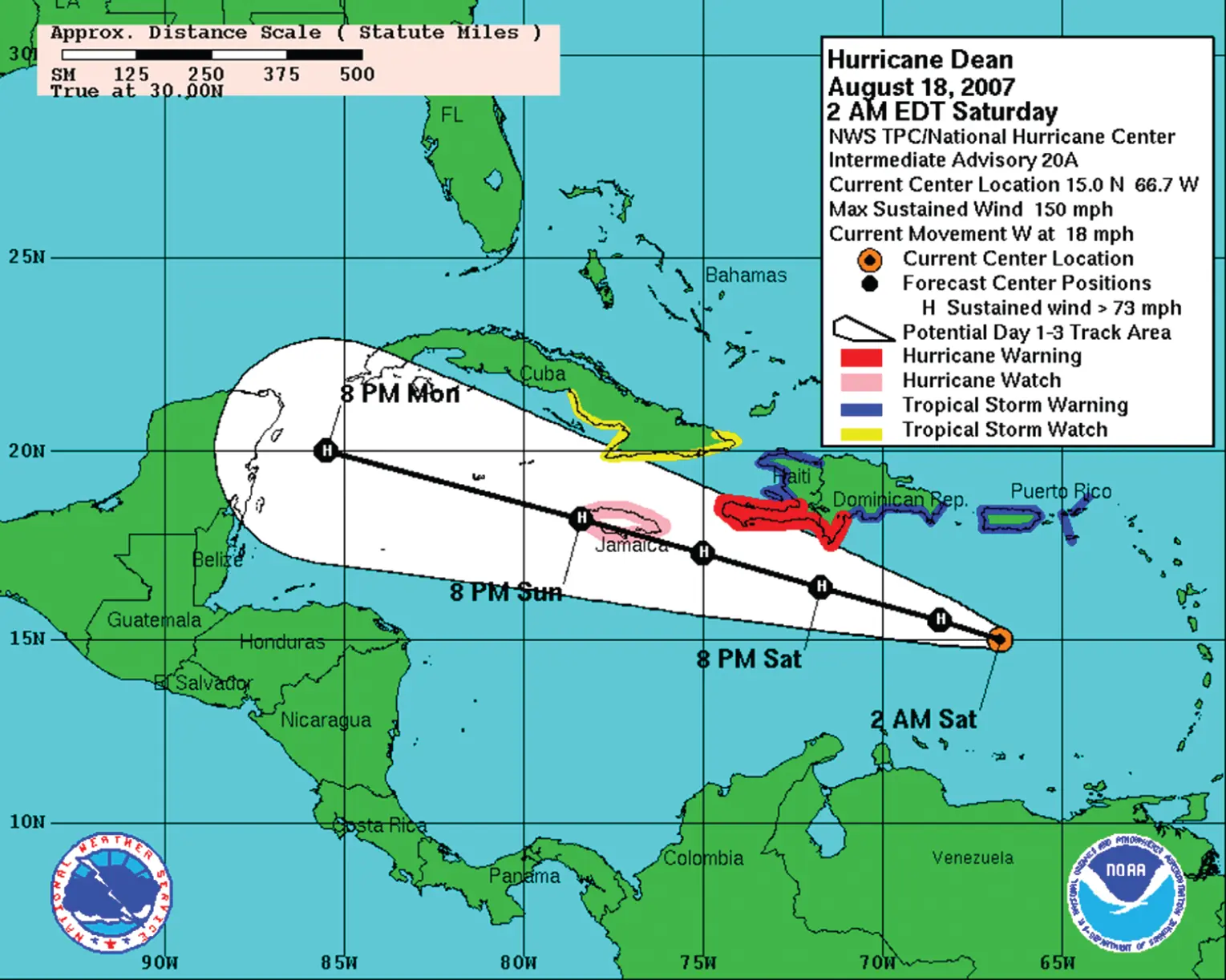 Figure 32National Hurricane Center Cone of Uncertainty for 2007 Tropical Storm - фото 3