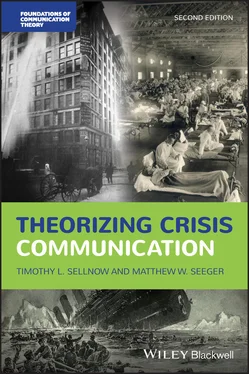 Timothy L. Sellnow Theorizing Crisis Communication обложка книги