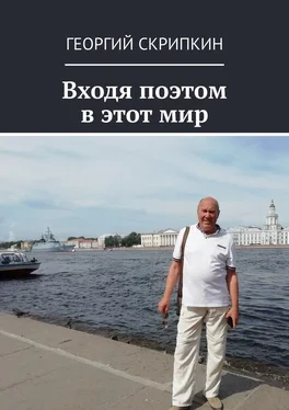 Георгий Скрипкин Входя поэтом в этот мир обложка книги