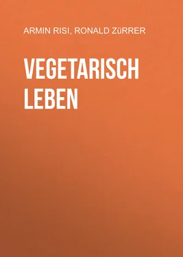 Ronald Zürrer Vegetarisch leben обложка книги