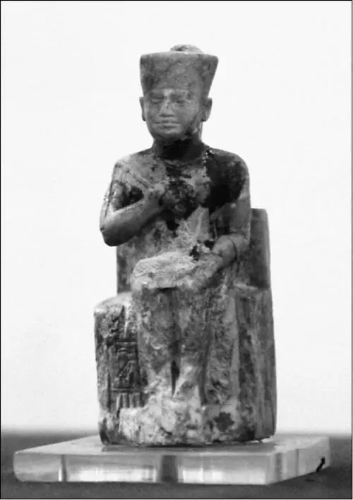 Фараон Хеопс Фигурка из слоновой кости Египетский музей Каир По приказу - фото 2