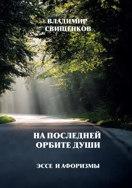 Владимир Свищенков На последней орбите души. Эссе и афоризмы обложка книги