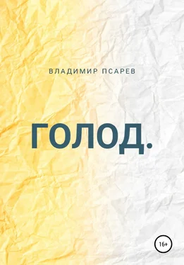 Владимир Псарев Голод обложка книги