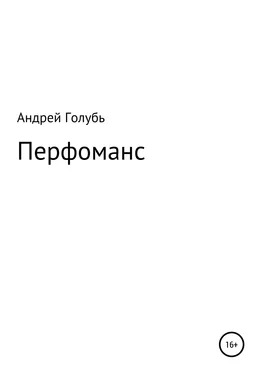 Андрей Голубь Перфоманс обложка книги