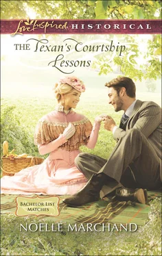 Noelle Marchand The Texan's Courtship Lessons обложка книги