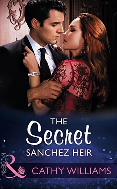 Cathy Williams The Secret Sanchez Heir обложка книги