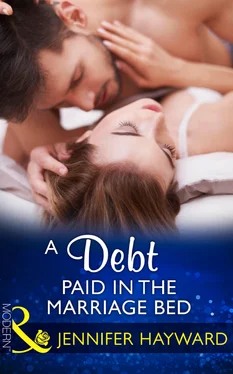 Jennifer Hayward A Debt Paid In The Marriage Bed обложка книги