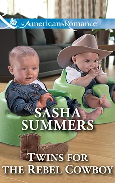 Sasha Summers Twins For The Rebel Cowboy обложка книги