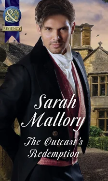 Sarah Mallory The Outcast's Redemption обложка книги