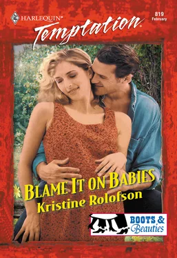 Kristine Rolofson Blame It On Babies обложка книги