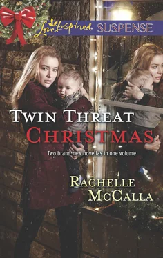 Rachelle McCalla Twin Threat Christmas обложка книги