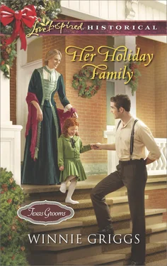 Winnie Griggs Her Holiday Family обложка книги