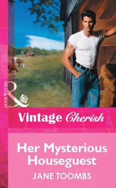 Jane Toombs Her Mysterious Houseguest обложка книги