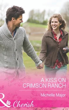 Michelle Major A Kiss On Crimson Ranch обложка книги