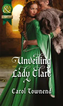 Carol Townend Unveiling Lady Clare обложка книги