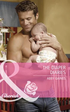 Abby Gaines The Diaper Diaries обложка книги