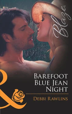 Debbi Rawlins Barefoot Blue Jean Night обложка книги