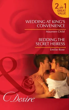 Maureen Child Wedding at King's Convenience / Bedding the Secret Heiress обложка книги