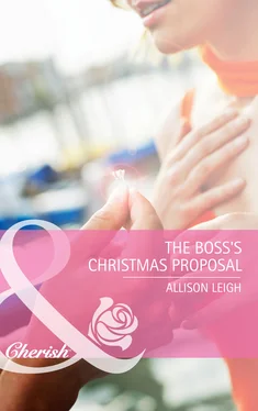 Allison Leigh The Boss's Christmas Proposal обложка книги