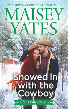 Maisey Yates Snowed in with the Cowboy обложка книги