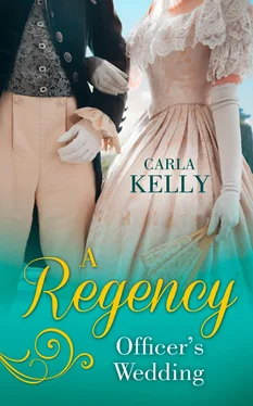 Carla Kelly A Regency Officer's Wedding обложка книги