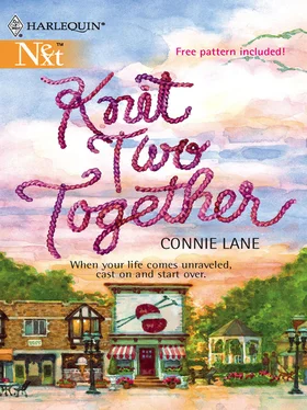 Connie Lane Knit Two Together обложка книги